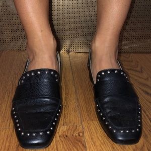Bowan Leather Slip-On Loafers